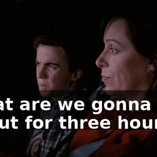 What are we gonna talk about for three hours?