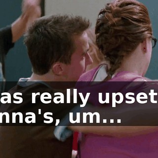 I was really upset by Hanna's, um...