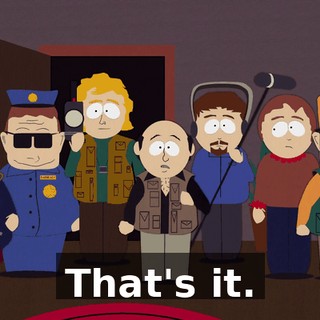 That's it.