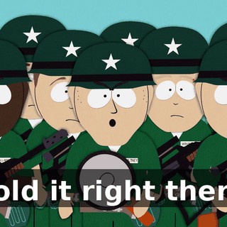 Hold it right there.