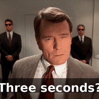 Three seconds?