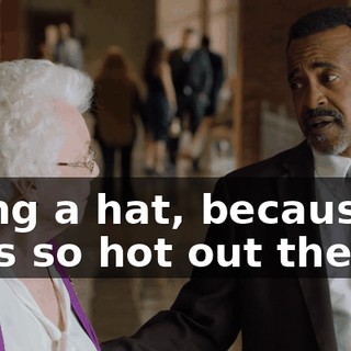 Bring a hat, because it gets so hot out there.