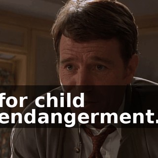 for child endangerment.