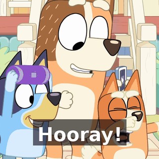 Hooray!