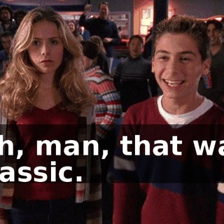 Oh, man, that was classic.