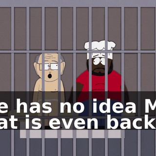 He has no idea Mr. Hat is even back.