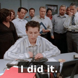 I did it.