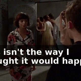 This isn't the way I thought it would happen,