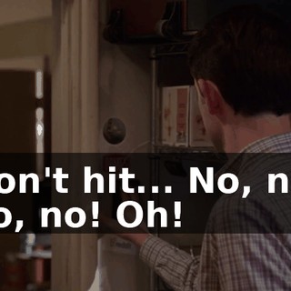 Don't hit... No, no, no, no! Oh!