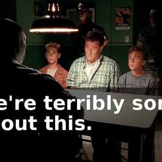 We're terribly sorry about this.