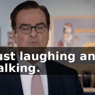 just laughing and talking.