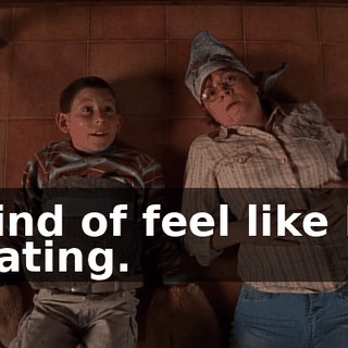 I kind of feel like I'm floating.