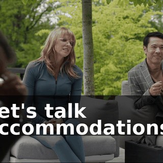 Let's talk accommodations.