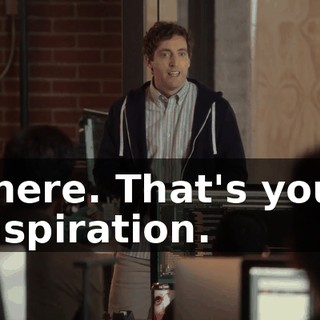 There. That's your inspiration.