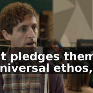 that pledges them to a universal ethos,