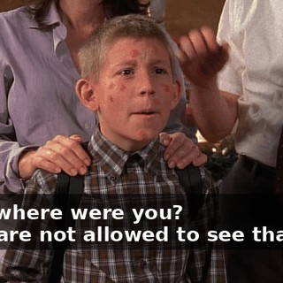 - But where were you? - You are not allowed to see that girl.
