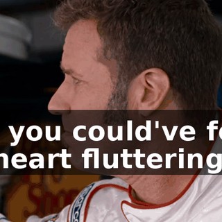 I wish you could've felt his little heart fluttering.