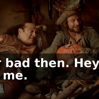 Our bad then. Hey, so tell me.