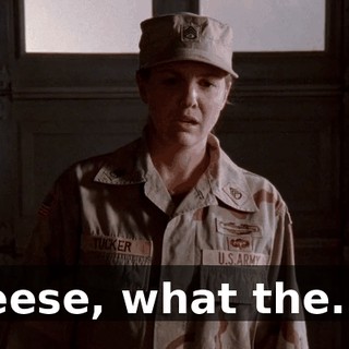 Reese, what the...?
