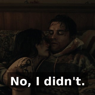 No, I didn't.