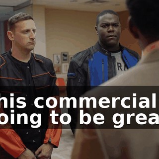 This commercial's going to be great.