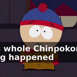 This whole Chinpokomon thing happened