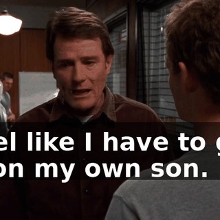 I feel like I have to give up on my own son.