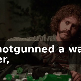 I shotgunned a warm beer,