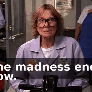 The madness ends now.