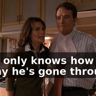 God only knows how many he's gone through.