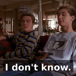 I don't know.