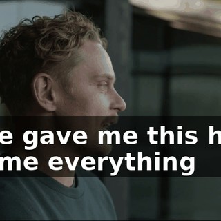 He--he gave me this house, gave me everything