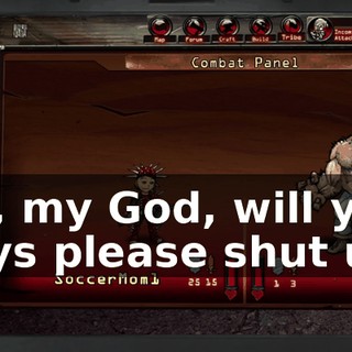Oh, my God, will you guys please shut up?