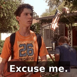 Excuse me.