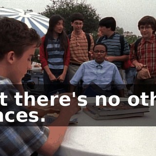 but there's no other places.