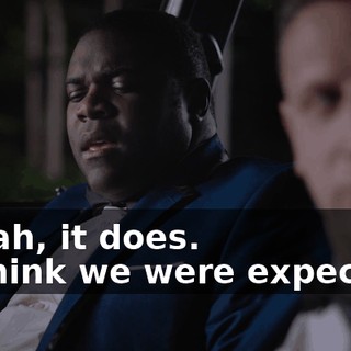 - Yeah, it does. - I think we were expecting