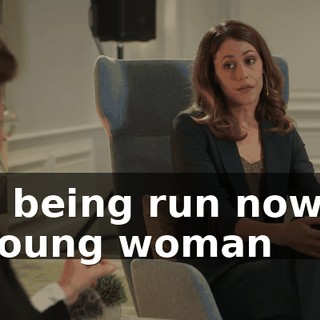 It's being run now by a young woman