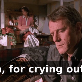 Oh, for crying out...