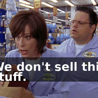 We don't sell this stuff.