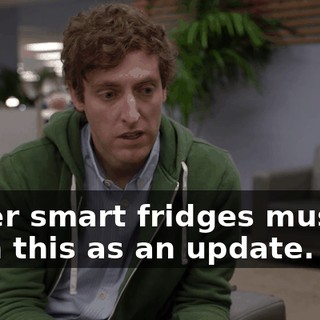 Other smart fridges must've seen this as an update.