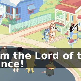 I am the Lord of the Dance!
