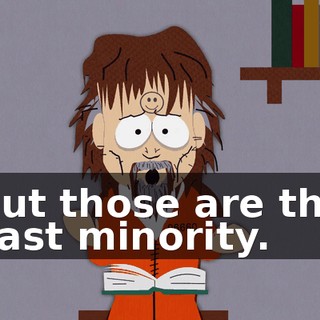 But those are the vast minority.