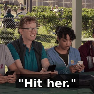 "Hit her."