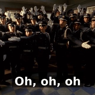♪ Oh, oh, oh ♪