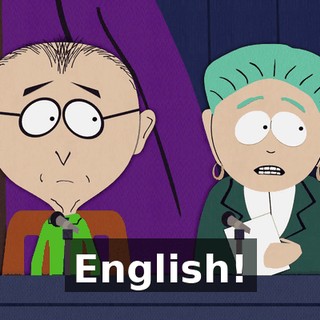 English!