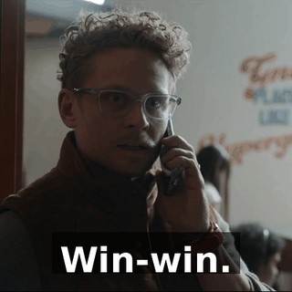 Win-win.
