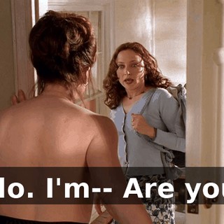 Hello. I'm-- Are you--?