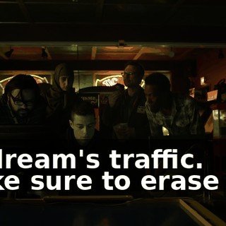 Airdream's traffic. Make sure to erase and