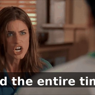 And the entire time,