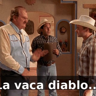 La vaca diablo...